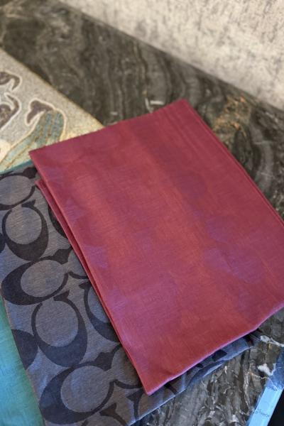 ithal yün ipek şal  Taş Bordo