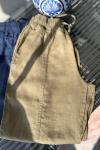 Ham Keten Havuc Pantolon Camel