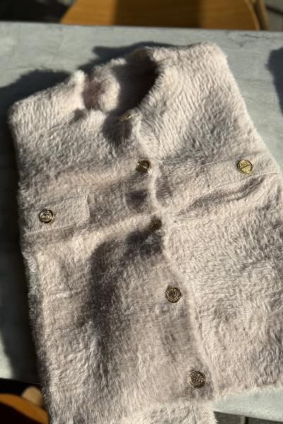 Angora Hırka Vizon